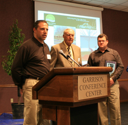 LaPorte County Nursery and NIPSCO received the 2011 Outstanding Business Award from the Indiana Urban Forest Council